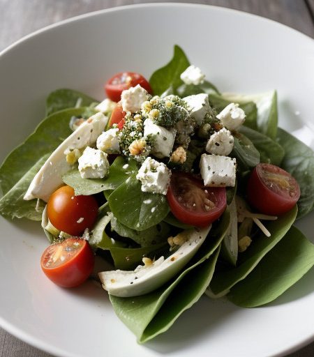 Tomato~ Artichoke & Feta Salad recipe image