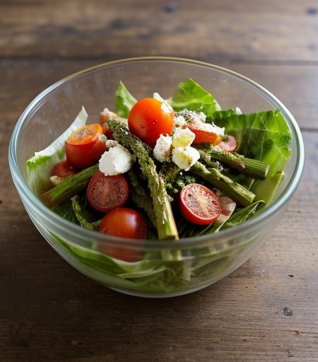 Tomato Asparagus Salad recipe image
