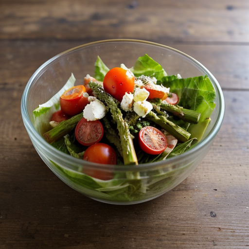 Tomato Asparagus Salad recipe image