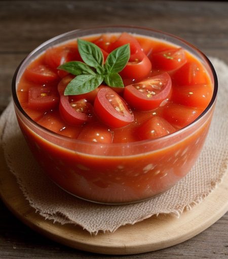 Tomato Aspic Salad recipe image