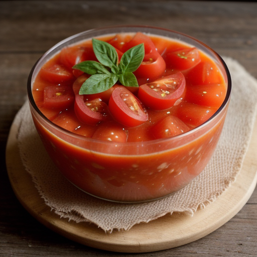 Tomato Aspic Salad recipe image