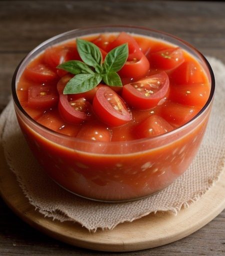 Tomato Aspic Salad recipe image