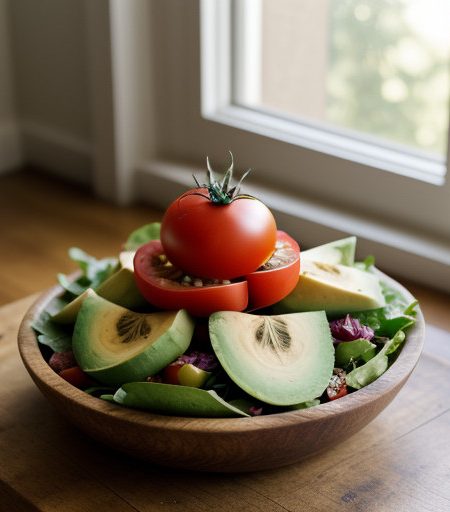 Tomato & Avocado Pinwheel Salad recipe image
