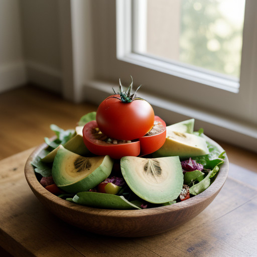 Tomato & Avocado Pinwheel Salad recipe image
