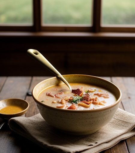 Tomato & Bacon Chowder recipe image