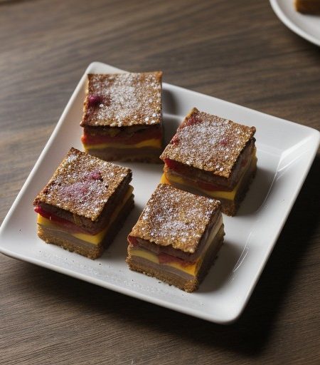 Tomato Bacon Squares recipe image