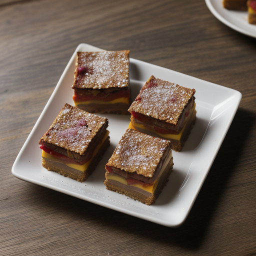 Tomato Bacon Squares recipe image