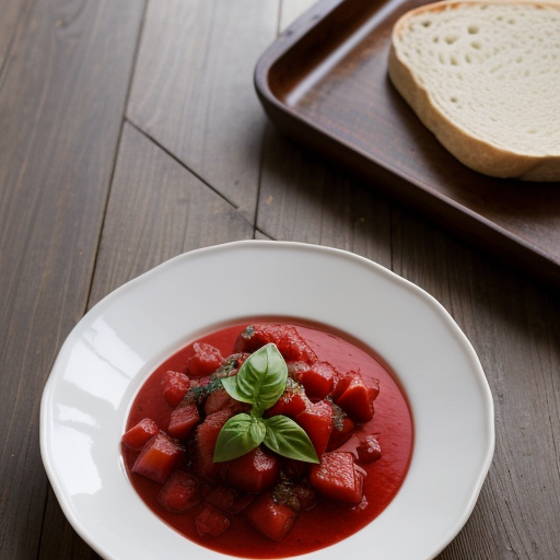 Tomato Basil Compote - Martha Stewart Living recipe image