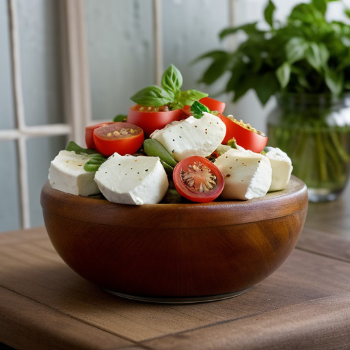 Tomato Basil & Mozzarella Salad recipe image