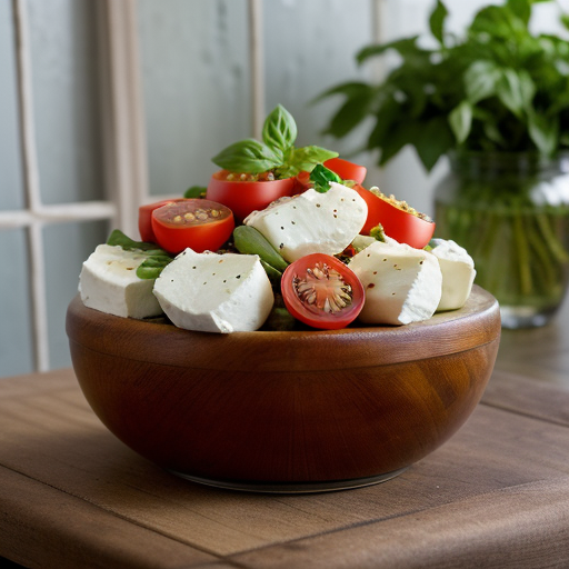 Tomato Basil & Mozzarella Salad recipe image