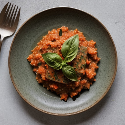 Tomato & Basil Risotto recipe image