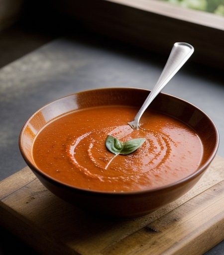 Tomato-Basil Soup recipe image