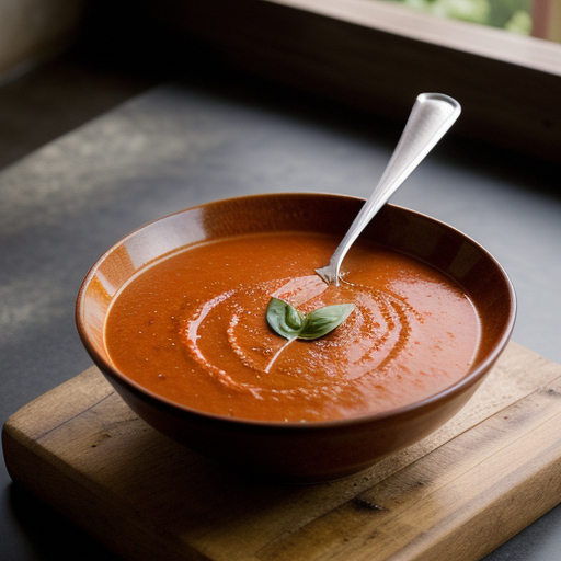Tomato-Basil Soup recipe image