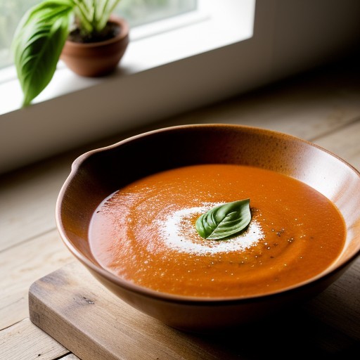 Tomato-Basil Soup recipe image