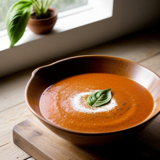 Tomato-Basil Soup recipe image