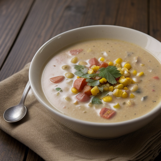 Tomato Bean Corn Chowder recipe image