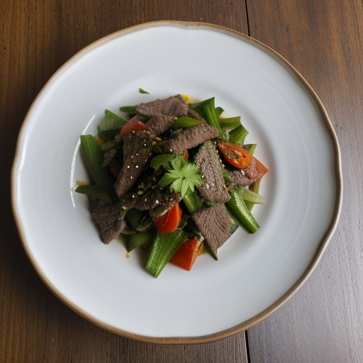 Tomato Beef Stir-Fry recipe image