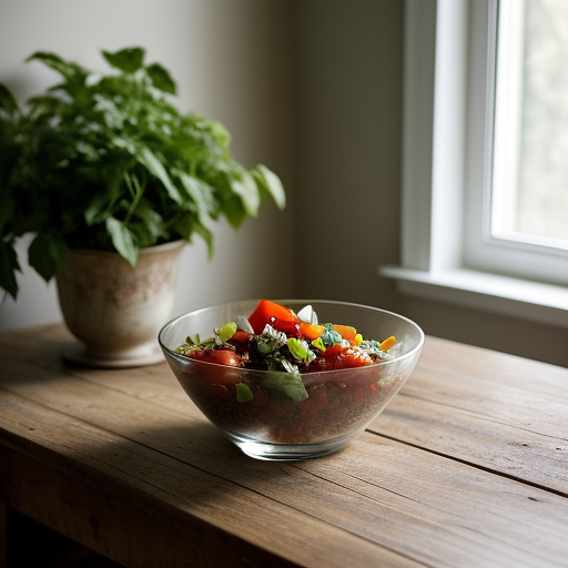 Tomato & Bell Pepper Salad recipe image