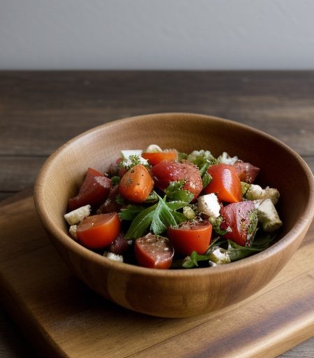 Tomato Bread Salad recipe image