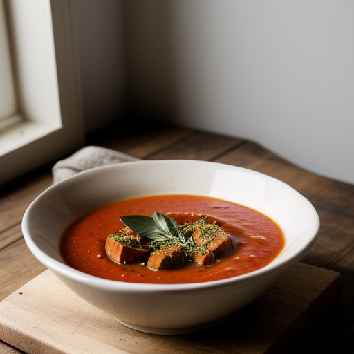 Tomato Bread Soup recipe image