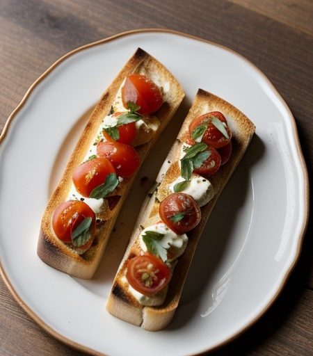 Tomato Bruschetta, Lo Cal recipe image