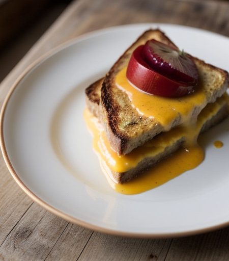 Tomato Cheddar Rarebit recipe image