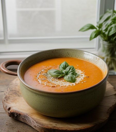 Tomato Cheddar Soup recipe image