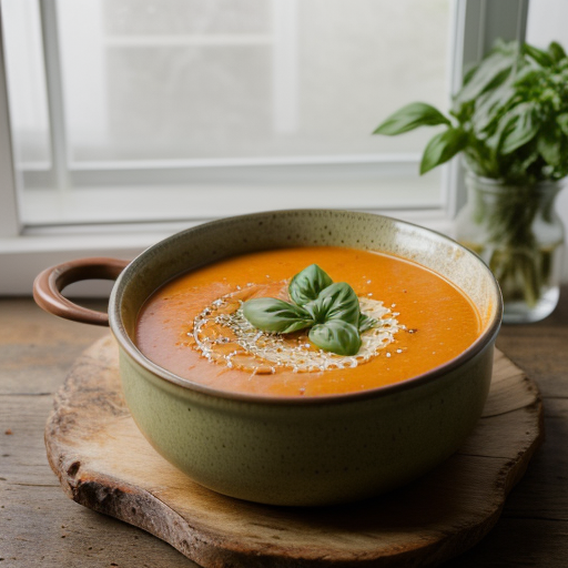 Tomato Cheddar Soup recipe image