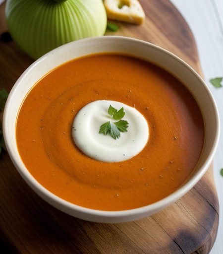 Tomato Cheese Soup recipe image