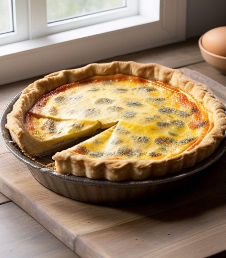 Tomato & Cheese Tart recipe image