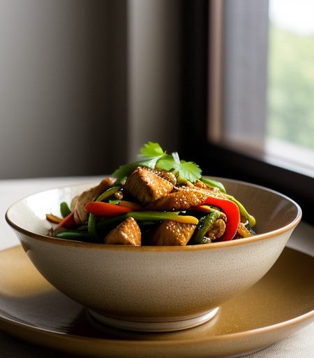 Tomato & Chicken Stir-Fry recipe image