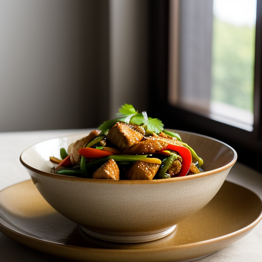 Tomato & Chicken Stir-Fry recipe image