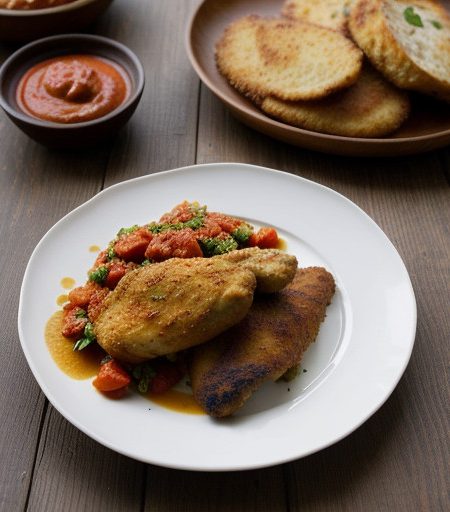 Tomato Chutney Chicken recipe image