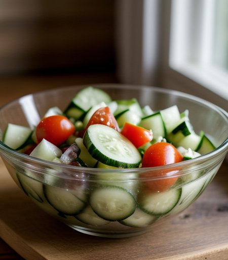Tomato-Cucumber Salad recipe image