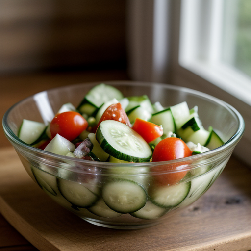 Tomato-Cucumber Salad recipe image