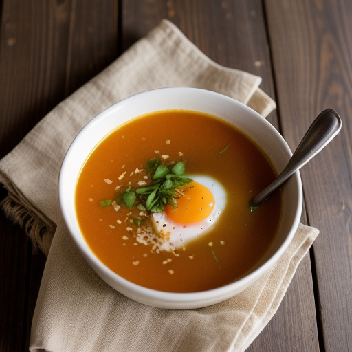 Tomato Egg Drop Soup recipe image