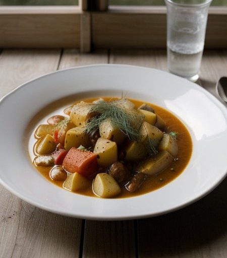 Tomato, Fennel and Potato Stew recipe image