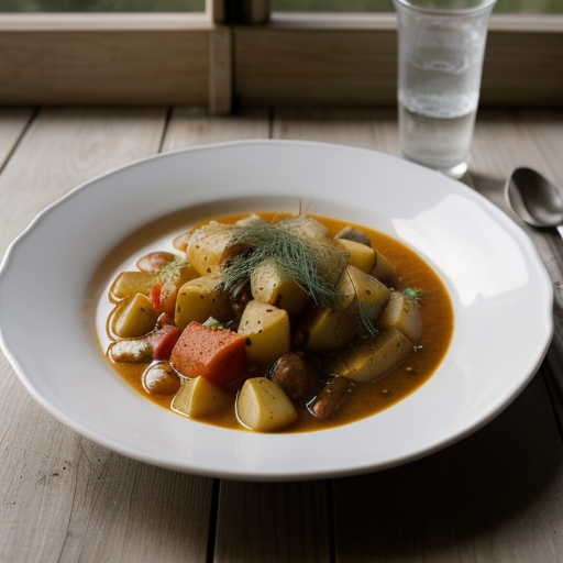 Tomato, Fennel and Potato Stew recipe image