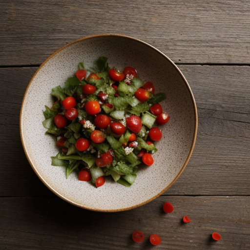Tomato & Green Pepper Salad~ Fez Style recipe image