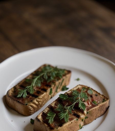 Tomato Herb Toasts recipe image