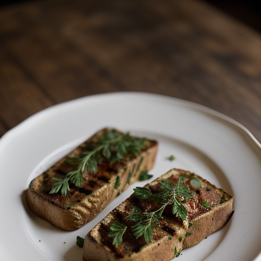 Tomato Herb Toasts recipe image