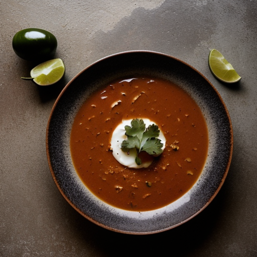 Tomato~ Lime & Tortilla Soup recipe image