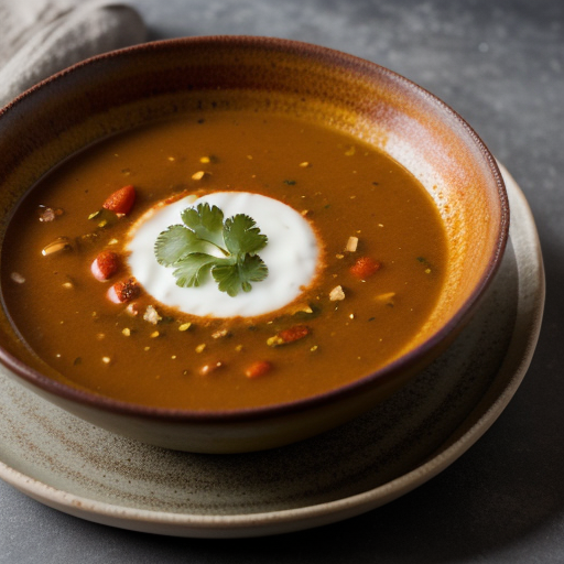 Tomato, Lime & Tortilla Soup recipe image