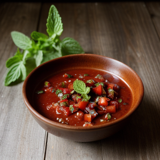 Tomato Mint Relish recipe image