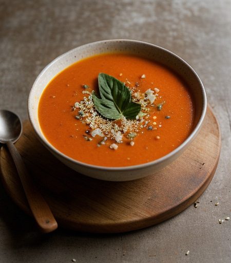 Tomato & Orange Soup (Marguerite Patten recipe image