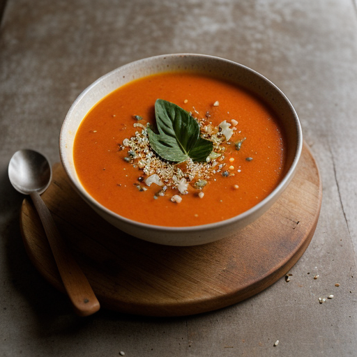 Tomato & Orange Soup (Marguerite Patten recipe image