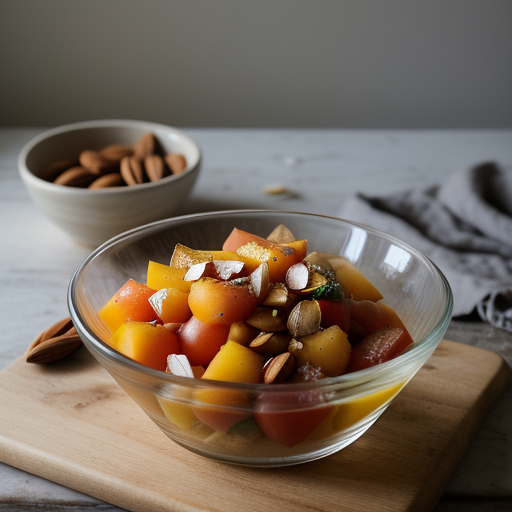 Tomato & Peach Salad recipe image