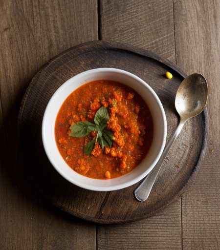 Tomato & Pepper Relish With Moroccan Lemons recipe image