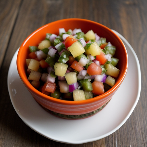 Tomato-Pineapple Salsa recipe image