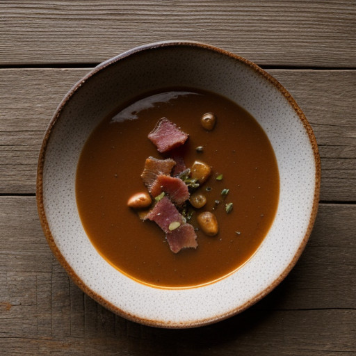 Tomato~ Porcini & Pancetta Sauce recipe image